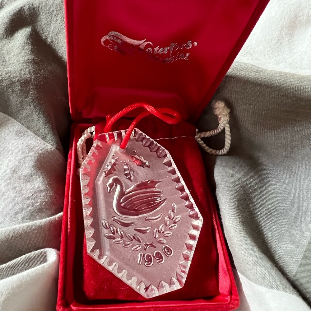 Waterford Crystal ornament 1990